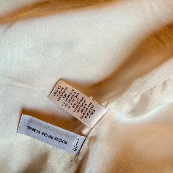 Banana Republic Floral Silk Topper Coat-- Size Large - Picture 11 of 12